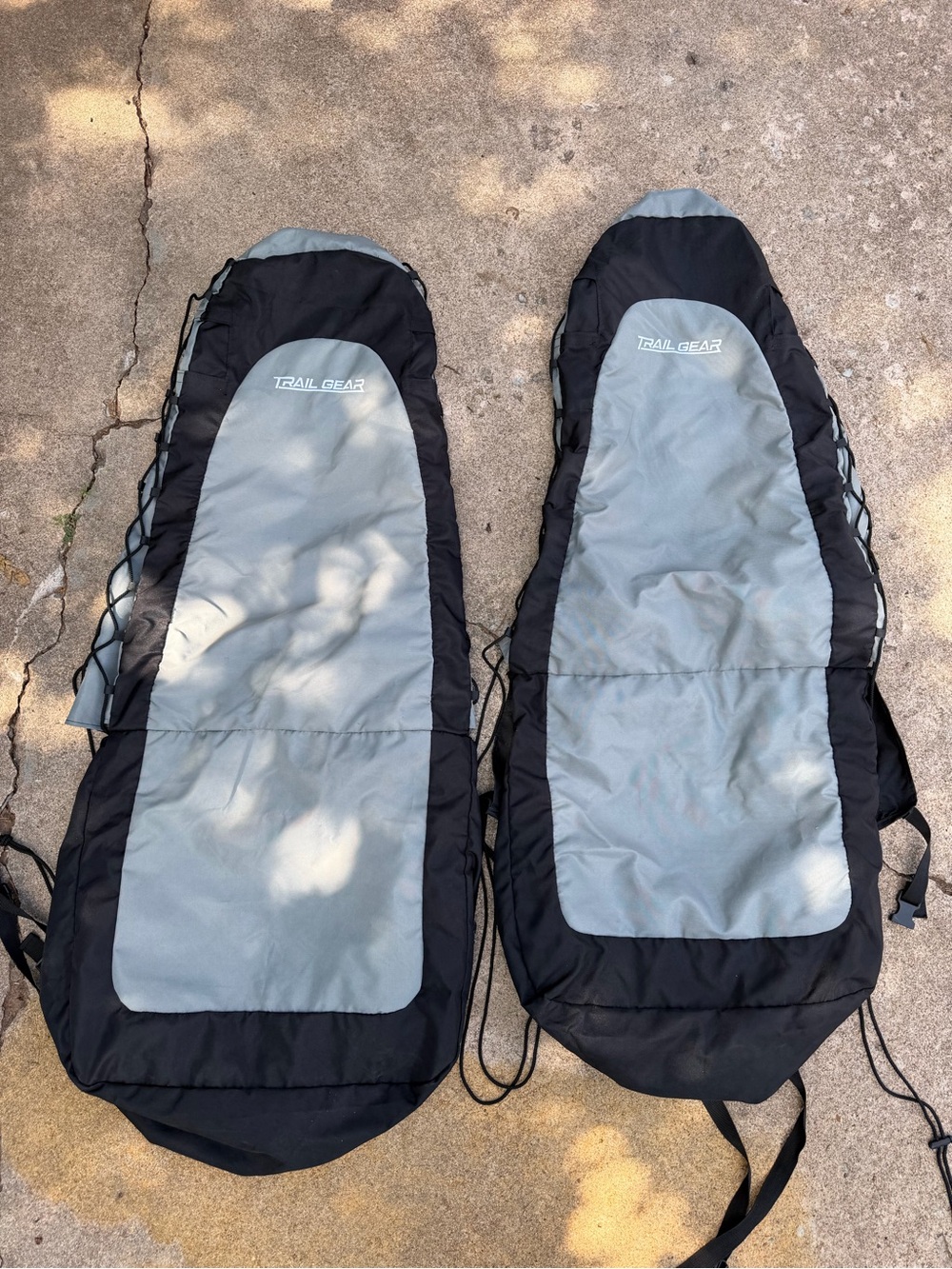 Trail Gear Black & Grey Truck ATV Car Seat Cover Bundle Combo